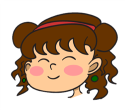 Sally The Cute Girl sticker #11185898