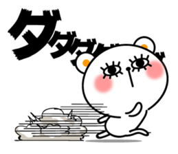 pachipachi Kuma sticker #11186041
