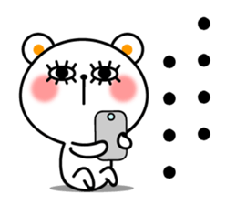pachipachi Kuma sticker #11186051