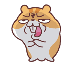 Chloe the hamster 2 sticker #11186096