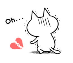 Bad cat of eyes. sticker #11186151