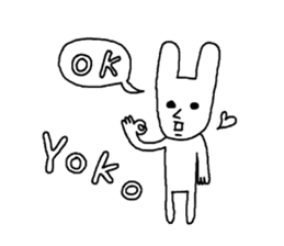 yoko! sticker #11186671