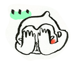 sarujisan everyday sticker #11186995