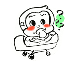 sarujisan everyday sticker #11187015