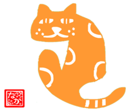 sticker japan cat sticker #11187024