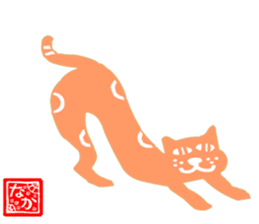 sticker japan cat sticker #11187027
