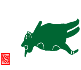 sticker japan cat sticker #11187031