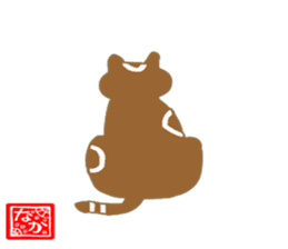 sticker japan cat sticker #11187032