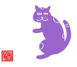 sticker japan cat sticker #11187034