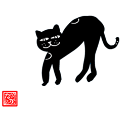 sticker japan cat sticker #11187035