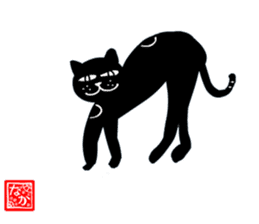 sticker japan cat sticker #11187035