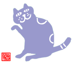 sticker japan cat sticker #11187038