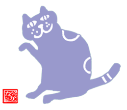 sticker japan cat sticker #11187038