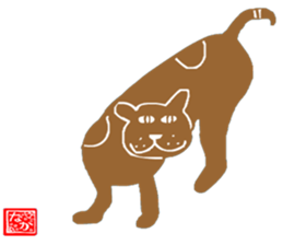sticker japan cat sticker #11187045
