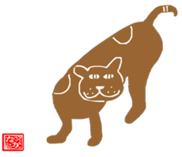 sticker japan cat sticker #11187045
