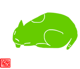 sticker japan cat sticker #11187053