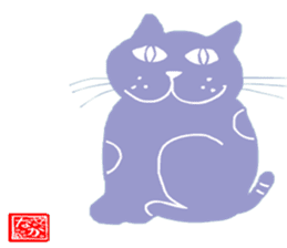 sticker japan cat sticker #11187054