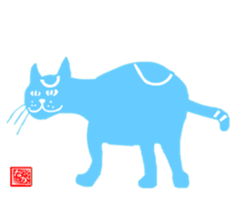 sticker japan cat sticker #11187056