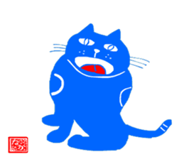 sticker japan cat sticker #11187059