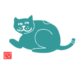 sticker japan cat sticker #11187062