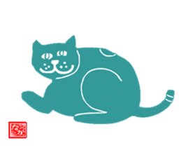sticker japan cat sticker #11187062