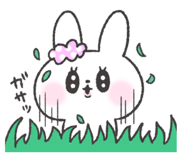 Girl usagi 3 sticker #11187224