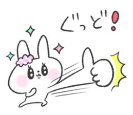 Girl usagi 3 sticker #11187226