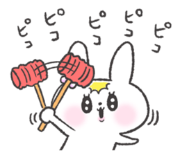 Girl usagi 3 sticker #11187242