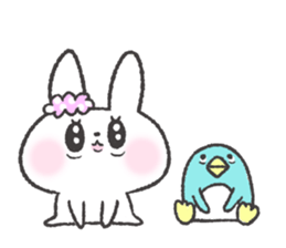 Girl usagi 3 sticker #11187260