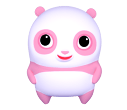 Ginbai : Panda sweety v.1 sticker #11187281