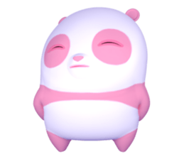 Ginbai : Panda sweety v.1 sticker #11187286