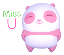 Ginbai : Panda sweety v.1 sticker #11187287
