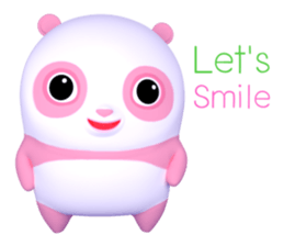 Ginbai : Panda sweety v.1 sticker #11187288