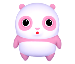Ginbai : Panda sweety v.1 sticker #11187294