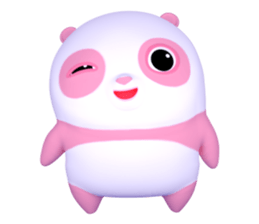 Ginbai : Panda sweety v.1 sticker #11187296