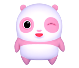 Ginbai : Panda sweety v.1 sticker #11187301