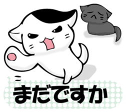 To sprout around, baby cat sticker #11187392