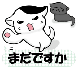 To sprout around, baby cat sticker #11187392