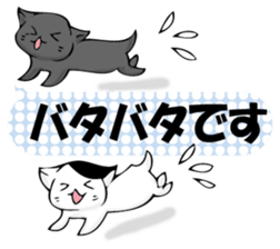 To sprout around, baby cat sticker #11187403