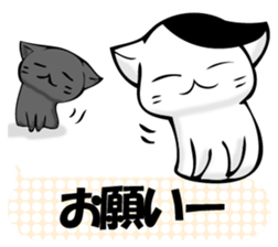 To sprout around, baby cat sticker #11187415