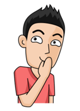 Cool Young Boy sticker #11187828