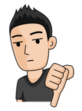 Cool Young Boy sticker #11187830