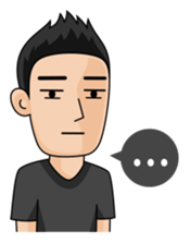 Cool Young Boy sticker #11187835