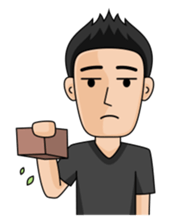 Cool Young Boy sticker #11187846