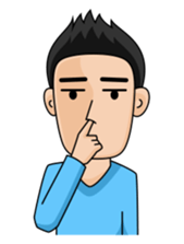 Cool Young Boy sticker #11187854