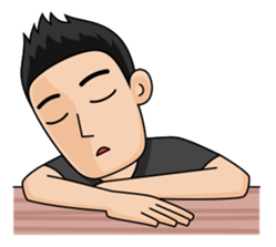 Cool Young Boy sticker #11187859