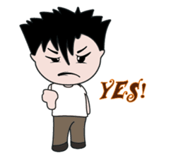 Jedo Krean Boy sticker #11188370