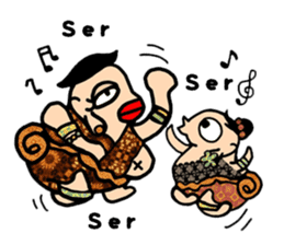 Mr. & Mrs. Java sticker #11189270