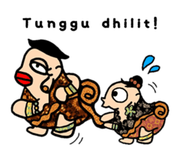 Mr. & Mrs. Java sticker #11189276