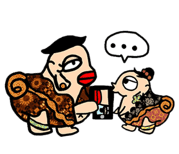 Mr. & Mrs. Java sticker #11189287